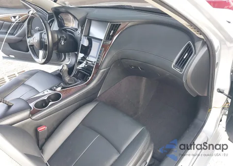 2019 Infiniti Q50 3.0T Luxe z USA, uszkodzony, nr VIN JN1EV7AR2KM554779